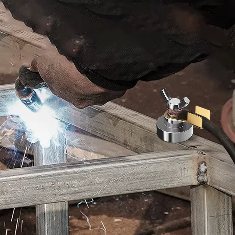 1/3Pcs Welding Strong Magnetic Grounding Device Grounding Clamp Grounding Clamp Grounding Clamp Grounding Plier Grounding Pliers
