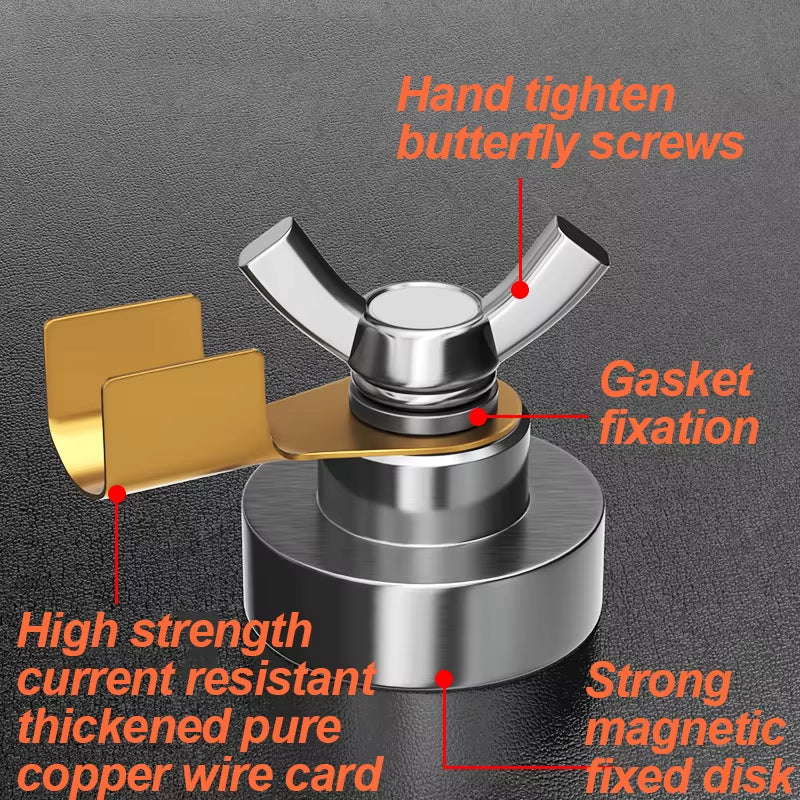 1/3Pcs Welding Strong Magnetic Grounding Device Grounding Clamp Grounding Clamp Grounding Clamp Grounding Plier Grounding Pliers