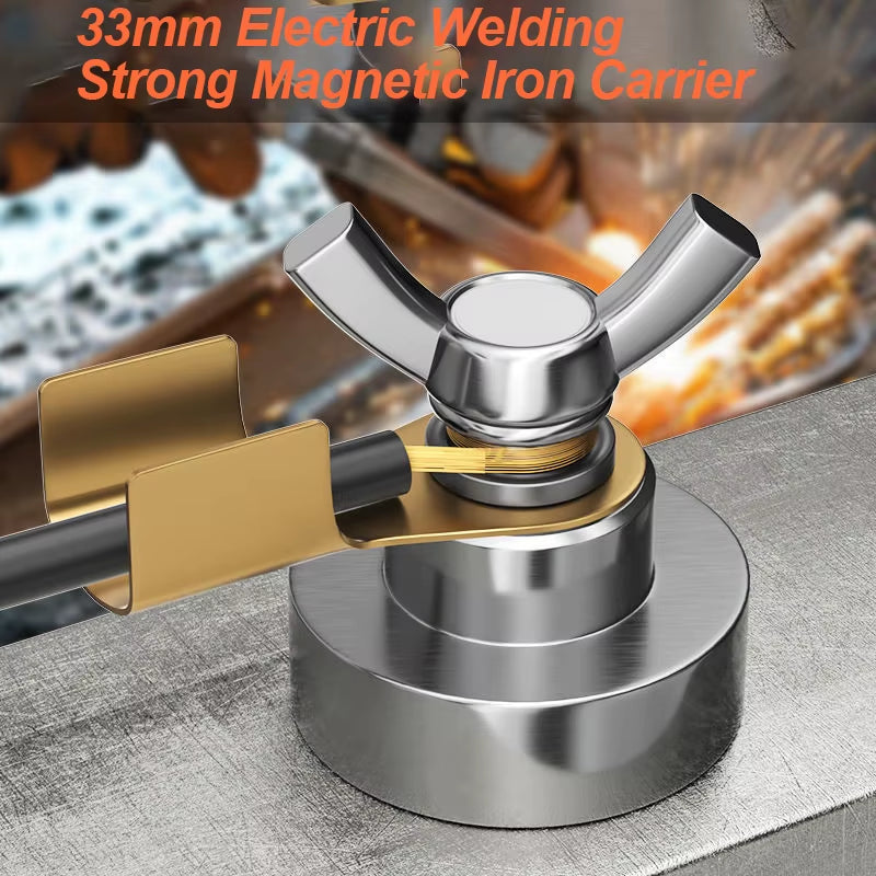 1/3Pcs Welding Strong Magnetic Grounding Device Grounding Clamp Grounding Clamp Grounding Clamp Grounding Plier Grounding Pliers